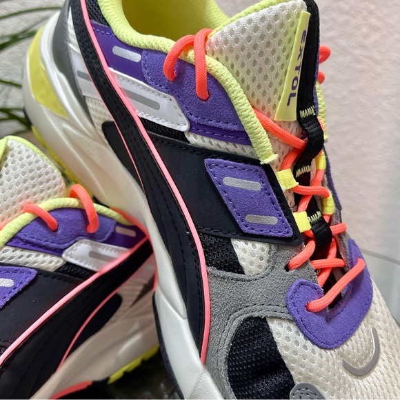 💥NWOT💥 Puma LQDCELL Extol Archive 'White Ultra Violet' Men’s Sz.10.5 Sneakers - Picture 4 of 14